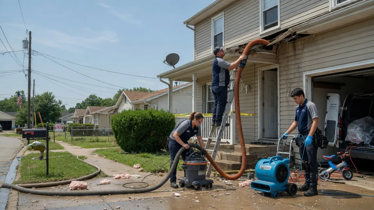 Water Damage Restoration in Louisburg, MO near me